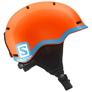Kask Salomon GROM JR FLUO Orange/Blue