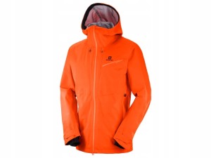 Kurtka narciarska Salomon QST GUARD 3L JKT M SCARLET IBIS Pomarańczowa