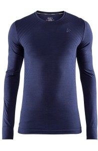 Męska bluzka termoaktywna CRAFT FUSEKNIT COMFORT RN LS M MARITIME 