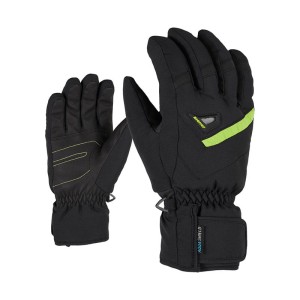 Rękawice Ziener GARY AS(R) GLOVE SKI ALPINE Black/Lime Green