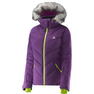 Damska kurtka Salomon ICETOWN JACKET W Cosmic Purple