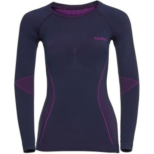 Koszulka termoaktywna damska BODY FIT CREW NECK W Navy