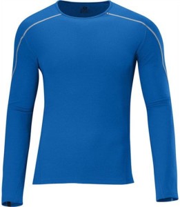 Męska koszulka termoaktywna Salomon LT WT LONGSLEEVE CREW M Union Blue