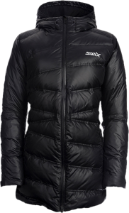 Puchowa damska kurtka SWIX AVALANCHE DOWN JACKET W Black