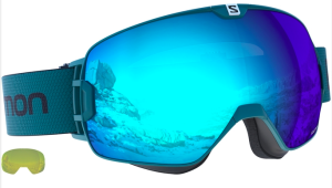 Gogle Salomon XMAX Blue +XTRA