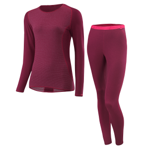 Zestaw bielizny termicznej LOFFLER W SET LONG TRANSTEX® WARM - BERRY