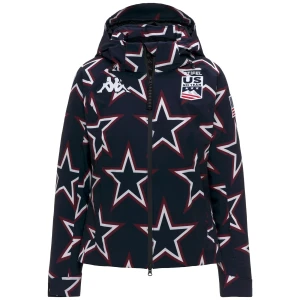 DAMSKA KURTKA NARCIARSKA KAPPA USA A04 Blue Baritone-Pomgra